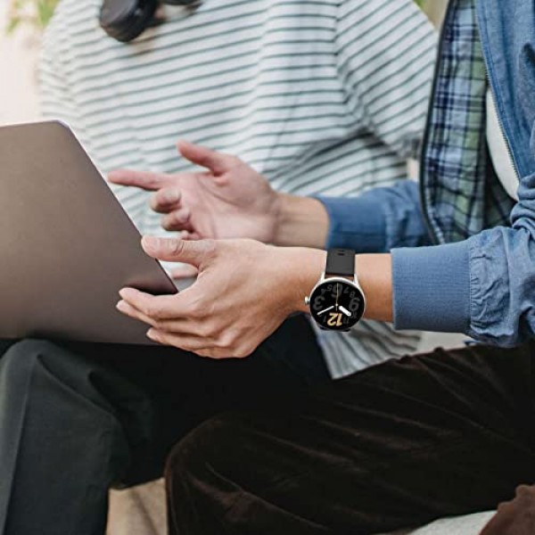 BISONSTRAP 실리콘 시계 밴드, 퀵 릴리스가 있는 슬림 시계 스트랩, 16mm 17mm 18mm 20mm 22mm 선택 가능