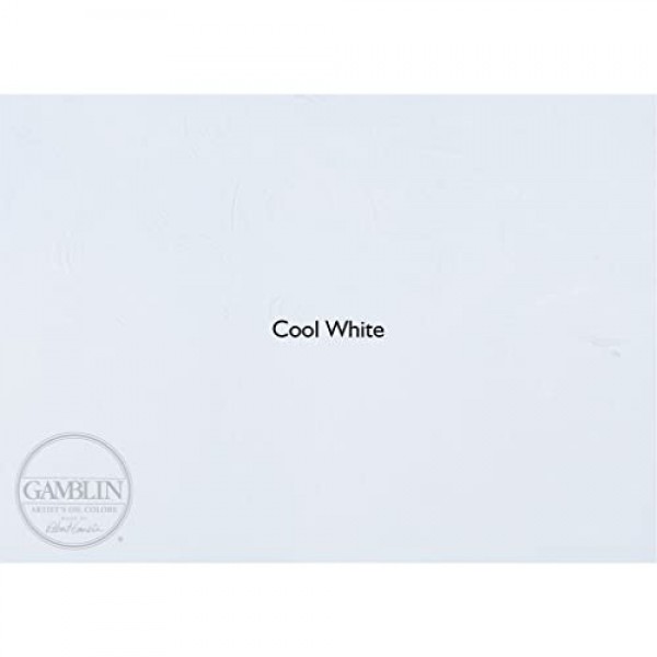 Gamblin 아티스트 오일, 150ml 튜브, 쿨 화이트(2800)