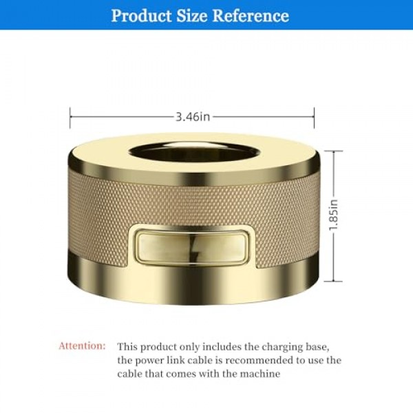 BaBylissPRO FX870 시리즈 트리머(골든)와 호환되는 전문 클리퍼 충전 베이스