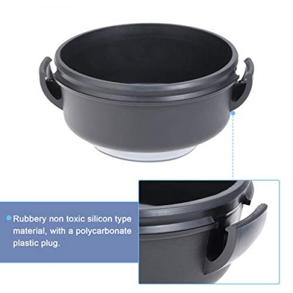 Vitamix 64온스 하이 프로필 용기 블렌더와 호환되는 2부분 뚜껑 및 플러그