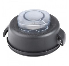 Vitamix 64온스 하이 프로필 용기 블렌더와 호환되는 2부분 뚜껑 및 플러그