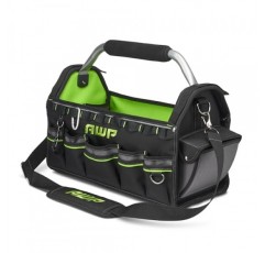 간편한 도구 접근을 위한 회전 손잡이가 있는 AWP 18인치 Pro 도구 토트, 방수 구조