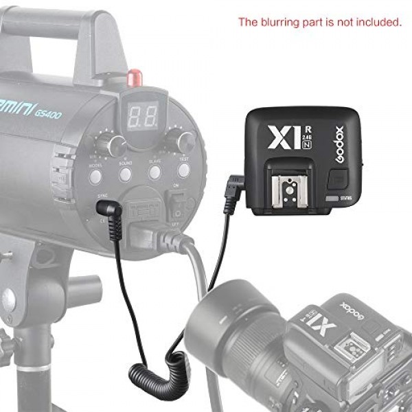 X1N 트리거용 Nikon DSLR 카메라용 GODOX X1R-N TTL 2.4G 무선 플래시 트리거 수신기