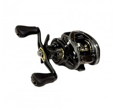 Daiwa, CR80 캐스팅 릴, 7.5:1 기어비, 7BB, 1RB 베어링, 15lb 최대 드래그, 왼손-CR80HSL 블랙