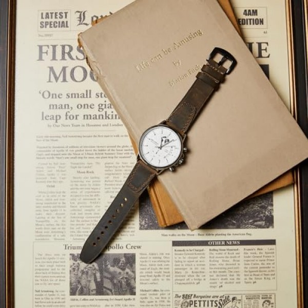 빠른 릴리스 | 가죽 시계줄 | 남성용 여성용 가죽 시계 스트랩 - 18mm 20mm 22mm 24mm