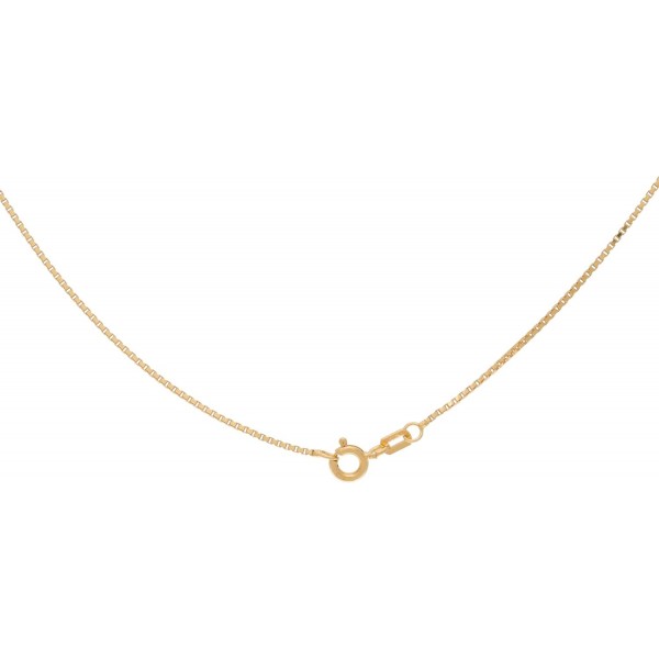 Malaika Raiss 골드 깃털 펜던트 목걸이 스몰 24ct 골드 도금 스털링 실버 - 3129