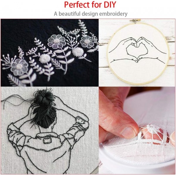 Decareta 5 롤 재봉사 세트 폴리 에스테르 각 롤 3000 야드 재봉틀 스레드 다색 재봉사 자수 스레드 구색 대부분의 재봉틀, 의류, 가죽 용 찢어짐 방지 기계 자수 스레드