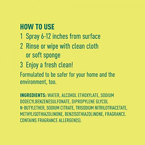 아마존 브랜드 – Presto! 다목적 세척제, 레몬 향, 32 fl oz, 2팩