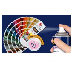 belton spectRAL 페인트 스프레이 RAL 3000 파이어 레드, 매트, 400ml - 전문가용 품질