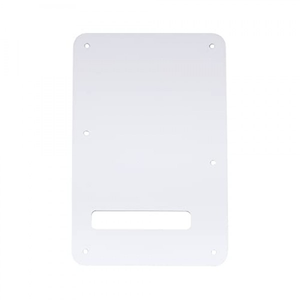 Musiclily 6 홀 스트랫 백 플레이트 트레몰로 캐비티 커버 펜더 미국/멕시코 제작 미국 표준 Stratocaster 모던 스타일 일렉트릭 기타, Red Tortoise 4Ply