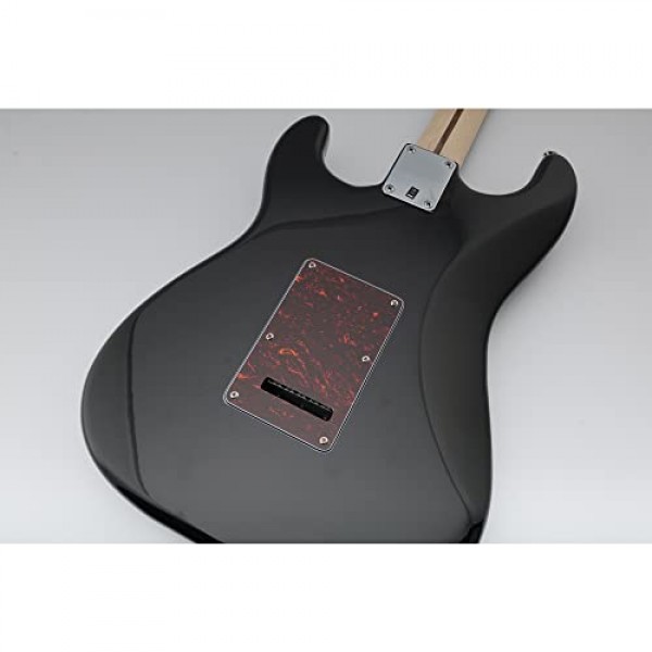 Musiclily 6 홀 스트랫 백 플레이트 트레몰로 캐비티 커버 펜더 미국/멕시코 제작 미국 표준 Stratocaster 모던 스타일 일렉트릭 기타, Red Tortoise 4Ply