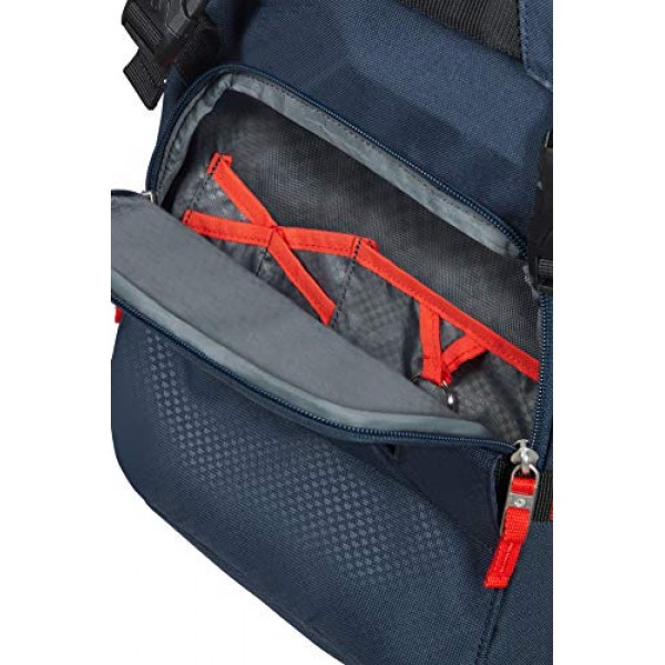 Samsonite Sonora - 15.6인치 확장형 노트북 백팩, 45cm, 34L, 블랙(블랙) 블랙(블랙) 15.6인치 확장형(45cm - 34L)