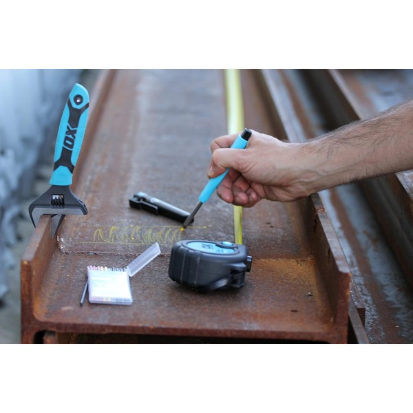 OX Tuff Carbon - Marking Pencil Value Pack 및 OX Tuff Carbon - 기본 색상 및 흑연 심(10pk) + 기본 색상 및 흑연