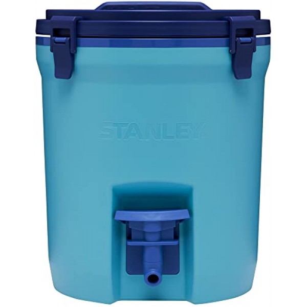 Stanley Adventure 2갤런 고속 흐름 물 주전자, 얼음 물 디스펜서, 쉽게 붓는 마개 및 래치 폼 뚜껑이 있는 단열 음료 쿨러