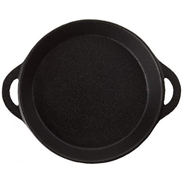 Old Mountain 미리 양념한 주철 라운드 6인치 1인용 접시