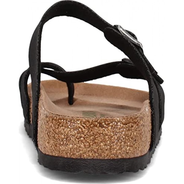 Birkenstock 여성용 마야리 오일드 가죽 샌들