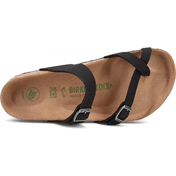 Birkenstock 여성용 마야리 오일드 가죽 샌들