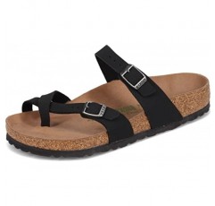 Birkenstock 여성용 마야리 오일드 가죽 샌들