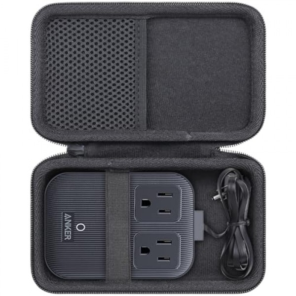 Anker Nano 충전 스테이션(최대 67W), 6-in-1 USB C 전원 스트립용 khanka 하드 운반 케이스 교체, 가정용, 사무실용(케이스만).