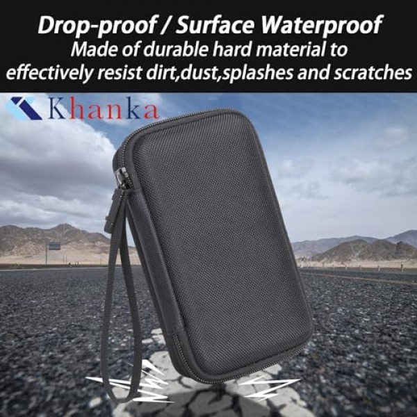 Anker Nano 충전 스테이션(최대 67W), 6-in-1 USB C 전원 스트립용 khanka 하드 운반 케이스 교체, 가정용, 사무실용(케이스만).