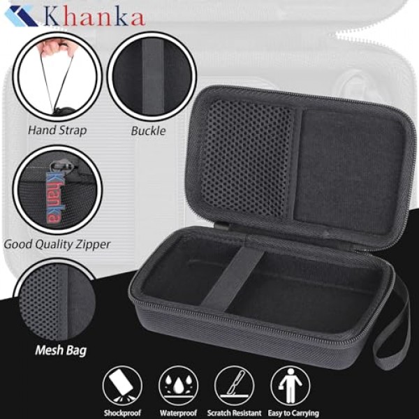 Anker Nano 충전 스테이션(최대 67W), 6-in-1 USB C 전원 스트립용 khanka 하드 운반 케이스 교체, 가정용, 사무실용(케이스만).