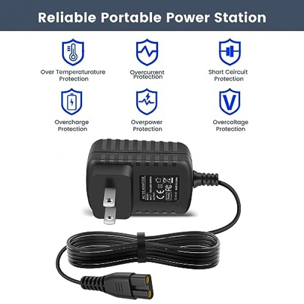 BaByliss PRO FX870 FX788 FX787 FXSSM FX820 FX726 FX825용 IOKOFJOA 4.5V 충전기 BaByliss GOLDFX 헤어 클리퍼 전원 어댑터와 호환되는 트리머 개요