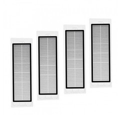 Roborock S5 E20 E25 E35 C10 S50 Xiaomi Mi Mijia 로봇 진공청소기용 SOFOXYI 필터 교체, 4팩