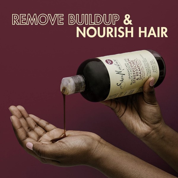 hea Moisture - 자메이카 블랙 캐스터 오일 샴푸 13 oz(384ml) & 컨디셔너 13 oz(384ml)