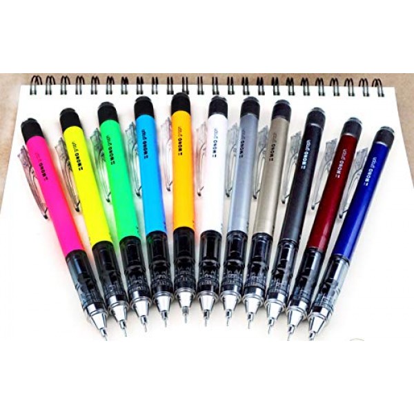 톰보우 모노그래프 셰이커 샤프 펜슬 0.5mm, 블랙 바디 (SH-MG11)