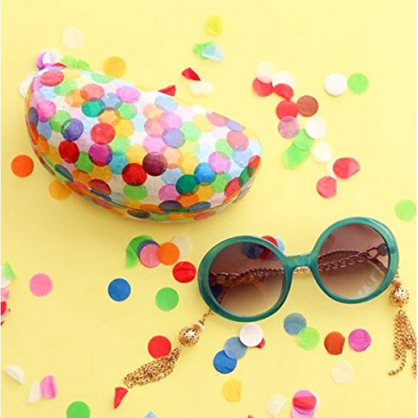 DECORA 1.2 인치 2000 조각 파티 웨딩 장식을 위한 여러 가지 빛깔의 원형 종이 색종이 조각