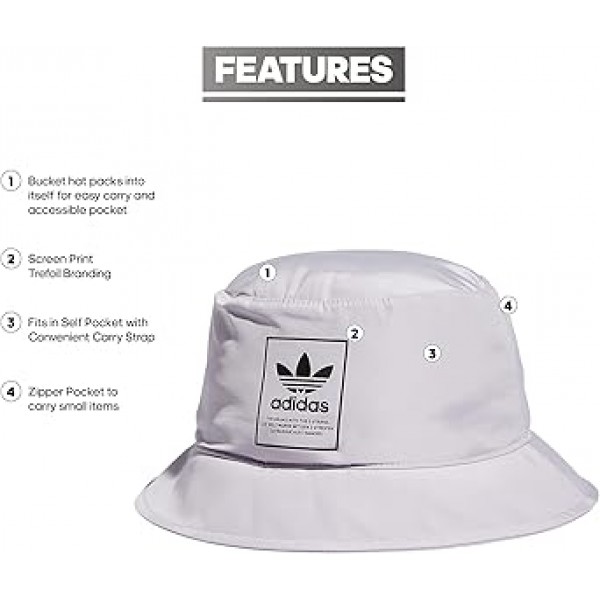 adidas Originals 패커블 ​​버킷 모자