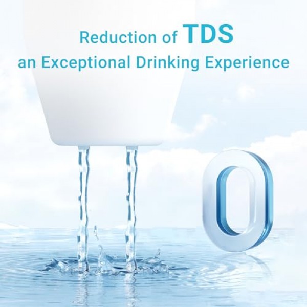 AQUA CREST NSF/ANSI 53 인증 다단계 교체용 정수 필터, 투수 필터 및 디스펜서 필터 교체, TDS, PFOA/PFOS, 염소 감소, 나쁜 맛 및 냄새, 2팩