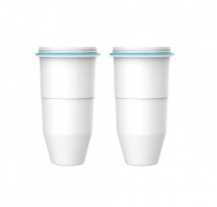 AQUA CREST NSF/ANSI 53 인증 다단계 교체용 정수 필터, 투수 필터 및 디스펜서 필터 교체, TDS, PFOA/PFOS, 염소 감소, 나쁜 맛 및 냄새, 2팩