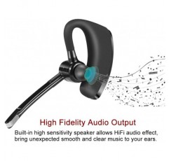 마이크가 있는 블루투스 헤드셋 4.1 소음 차단 블루투스 이어폰 깊은 베이스 귀고리가 있는 하이파이 베이스 헤드셋 핸즈프리 이어폰 드라이버용 안드로이드 폰용 싱