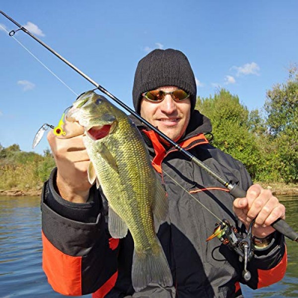 낚시 지그 헤드 키트 낚시 물 후크 낚시 후크 루어 지그 낚시 액세서리 및 배스와 크래피용 플라스틱 상자, 1/16온스