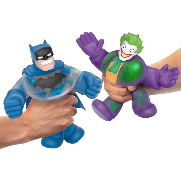 Heroes of Goo Jit Zu in DC Versus Pack - Batman vs. Joker - Elastic, Bendable and Deformable Heroes Twin Pack 41184 멀티컬러