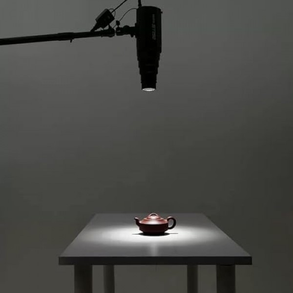 Bowens Mount Strobe Moonlights용 알루미늄 합금 원추형 스튜디오 스누트 키트 5가지 색상 젤 필터 및 벌집 그리드가 포함된 플래시 스피드라이트