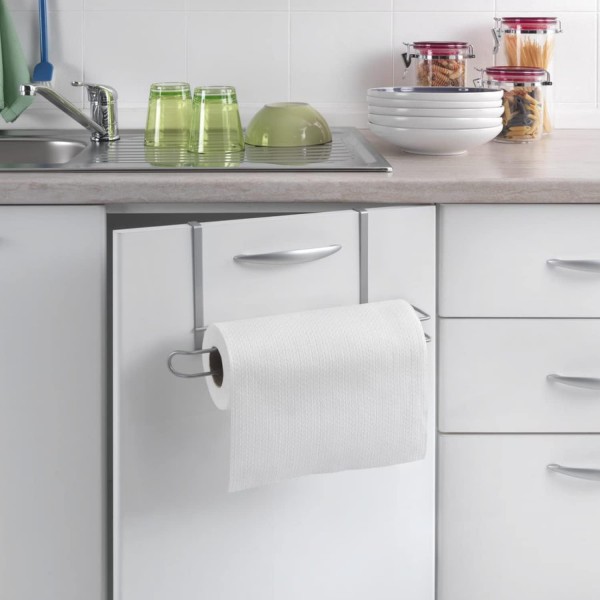 Metaltex 364935039 Easy Roll 캐비닛 인서트 페이퍼 롤 홀더, Polytherm, 35x18x10cm 1개 실버