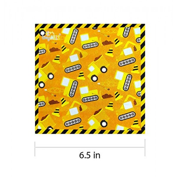 TINYMILLS 건설 파티 용품 식기 세트 12 9