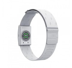 COROS 심박수 모니터, 편안함, 착용 용이성, 자동 마모 감지, 고급 센서, 정확한 데이터, Bluetooth, 38시간 배터리 수명, 최대 3개 연결 호환, 달리기 및 자전거용 회색