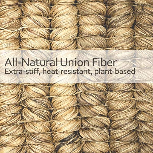 처리되지 않은 너도밤나무 손잡이가 있는 Redecker Union Fiber 코너 브러시, 11인치