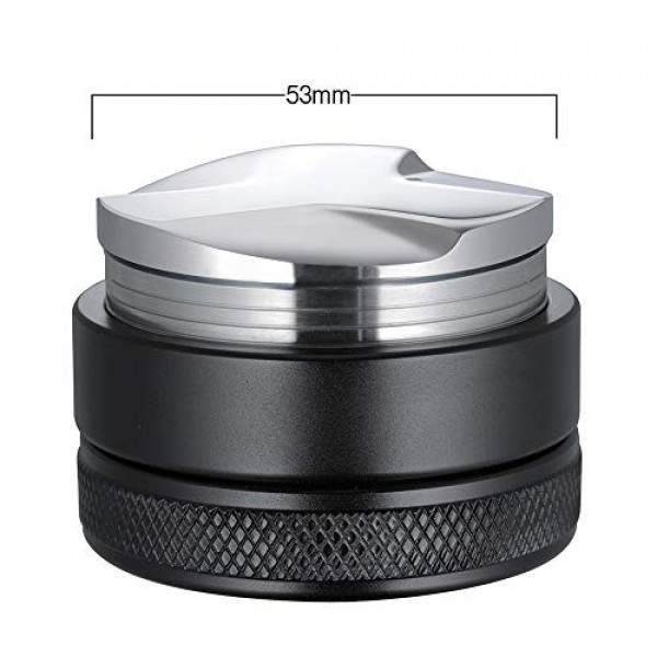 53mm 커피 분배기, MATOW 에스프레소 분배 도구, 54mm Breville Portafilter에 맞는 커피 레벨러-전문 에스프레소 분배기 레벨러 도구