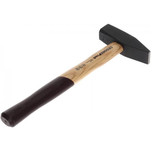 GEDORE red 나무 손잡이가 있는 엔지니어용 망치, 800g 헤드 웨이트, 물푸레나무 손잡이가 있는 망치, 도구, 단조, R92100032 800g 물푸레나무 손잡이
