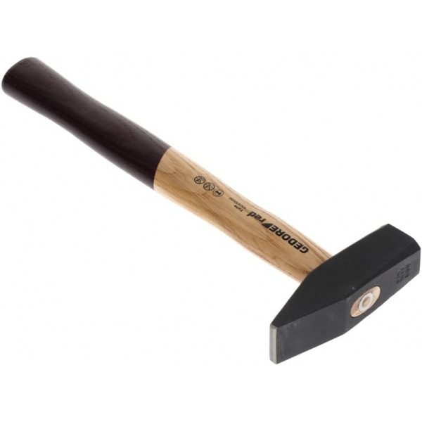 GEDORE red 나무 손잡이가 있는 엔지니어용 망치, 800g 헤드 웨이트, 물푸레나무 손잡이가 있는 망치, 도구, 단조, R92100032 800g 물푸레나무 손잡이