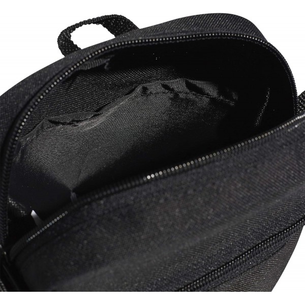 adidas Unisex's Linear Core Organiser, 프리사이즈 프리사이즈 블랙/블랙/화이트 싱글