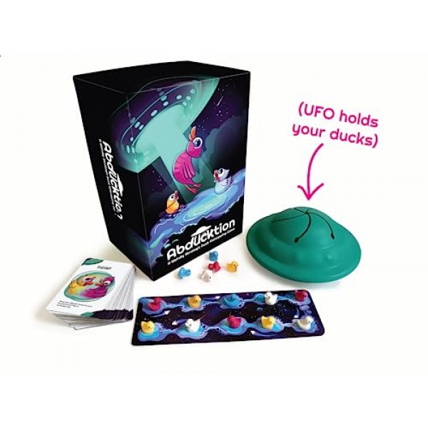 묘한 전략적 오리 납치 게임, 15분간의 가벼운 오리 전략, UFO, 그리고 마음을 뒤흔드는 모양 찾기 논리!