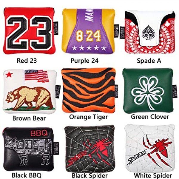 테일러메이드 MySpider X 퍼터용 골프 대형 말렛 헤드커버, MySpider 투어 퍼터