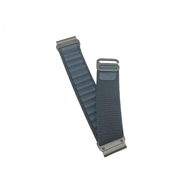 Garmin 시계용 세련된 26mm 알파인 루프 스트랩 - FENIX 7X, 5X, 6X Pro용 프리미엄 나일론 밴드 - 남성 및 여성용 패션 시계 액세서리