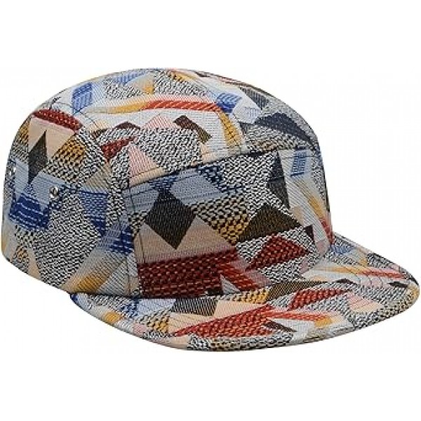 Hatphile: 5 패널 캠핑 모자 | 멀티 컬러 독특한 디자인 | 남성용 & 여성용 모자 | 대형 또는 특대형