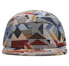 Hatphile: 5 패널 캠핑 모자 | 멀티 컬러 독특한 디자인 | 남성용 & 여성용 모자 | 대형 또는 특대형